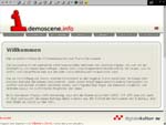 Screenshot: demoscene.info